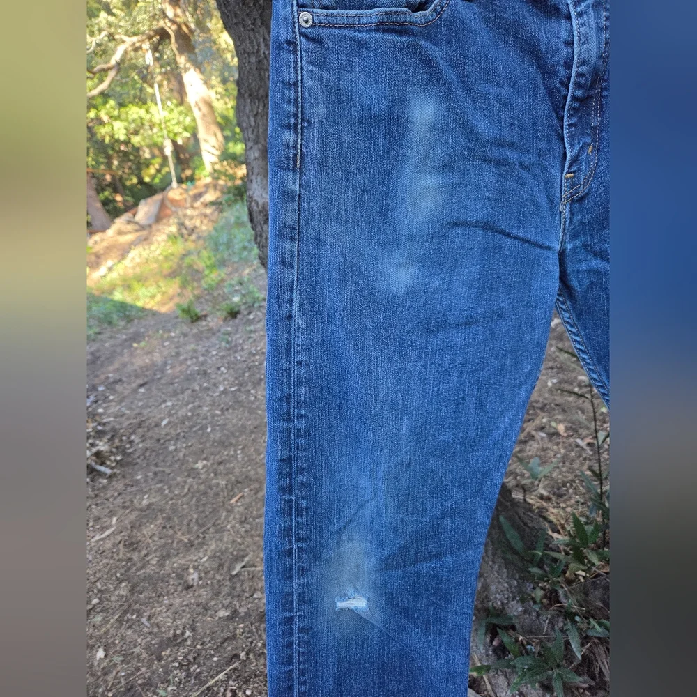 Levis Mens W33 L32 Classic‎ Blue Denim Jeans